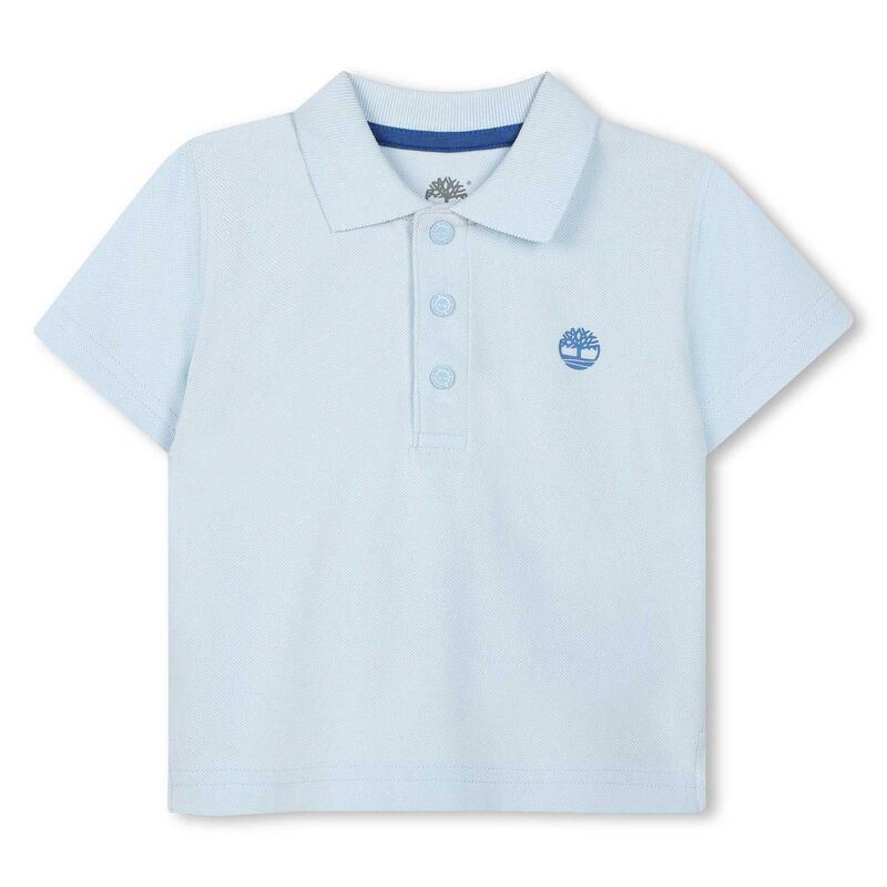 Timberland Pique Short Sleeves Polo Shirt 2-4Y image number 0